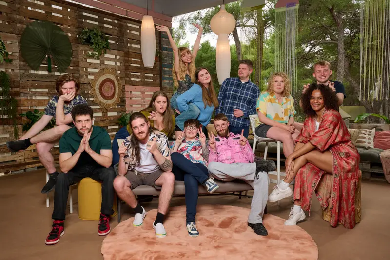 The Virgin Island series 2 cast standing together outdoors